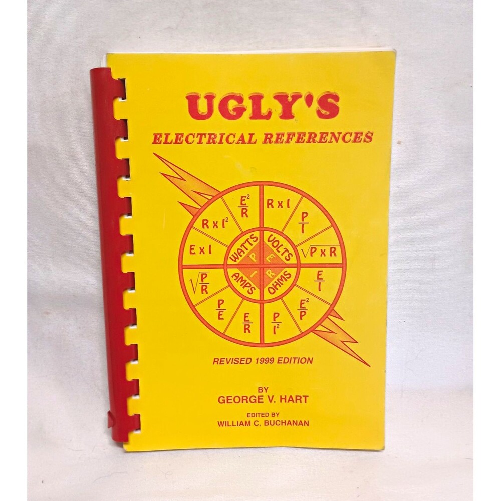 Ugly's Ugly's Electrical References Revised 1999 Edition Spiral Bound Hart